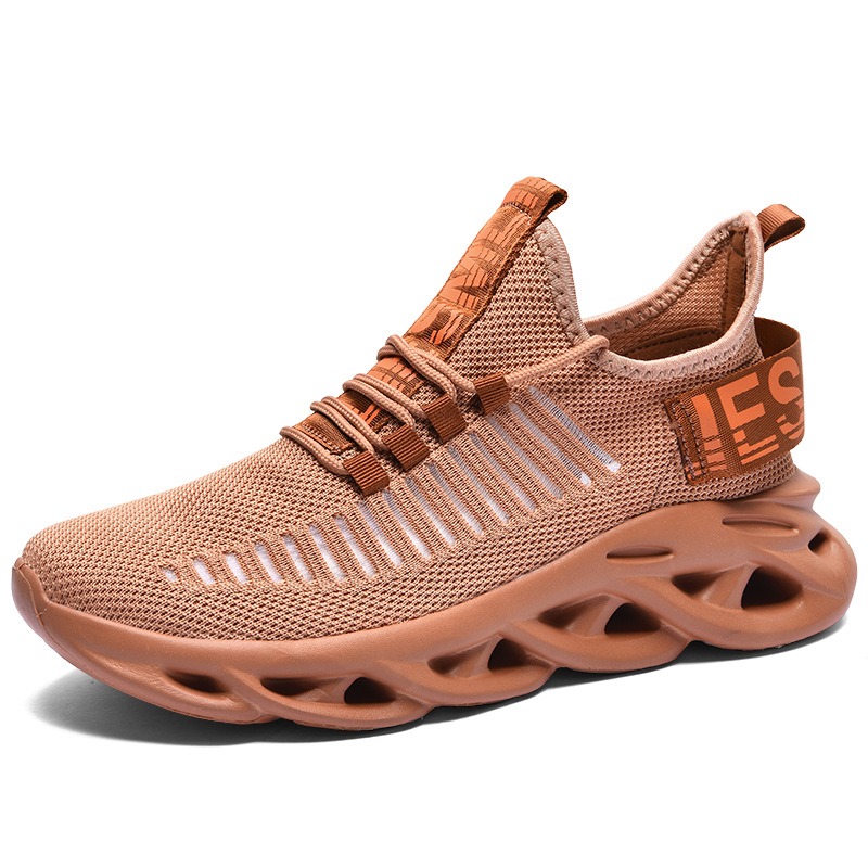 Men Shoes Sneakers Fashion Light Breathable Outdoor Platform Walking Shoes for Men Non-slip Mesh Tennis Masculino Sneakers Durable Slip Resistant Cros
