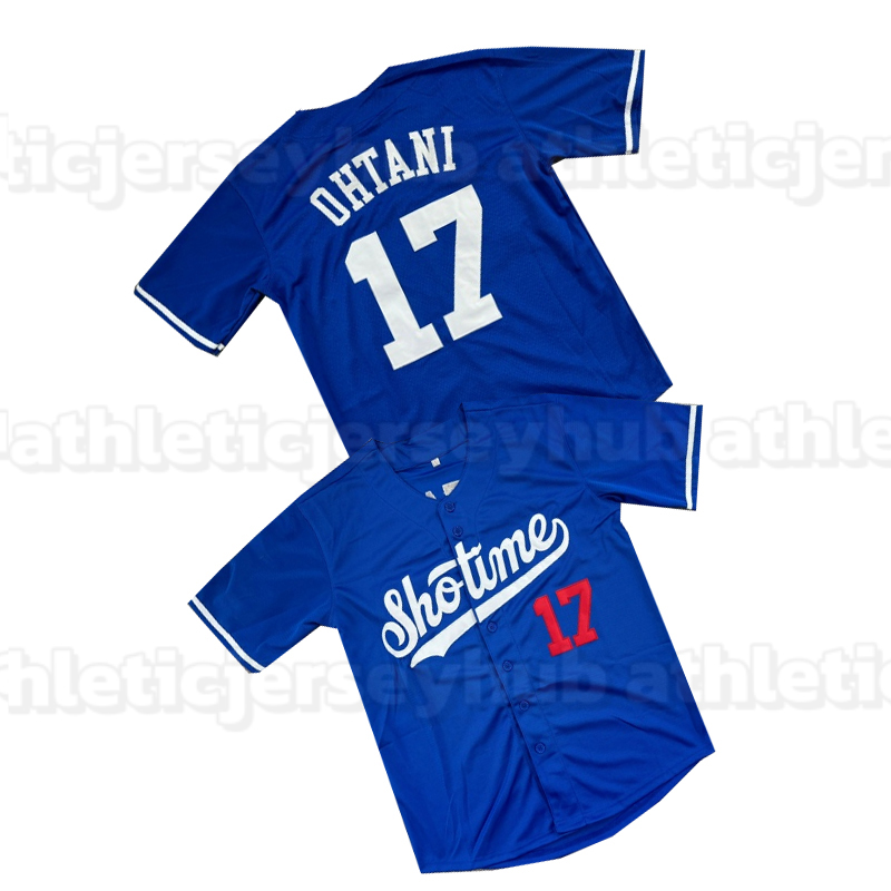 In Stock 17 Ohtani 42 Robinson 50 Betts Baseball Jersey Men's Retro Classic Sportswear Stitched Letter Number Design