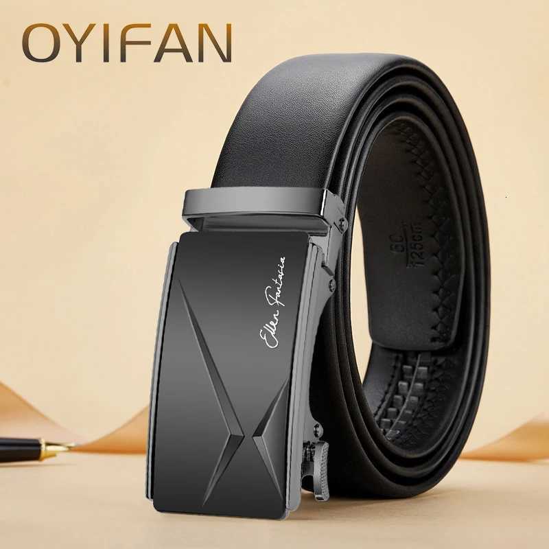 Mens Leather Belt Genuine Leather Belt Business Automatic Belt Fashion Designer Belt Leisure Belt for Men W251024