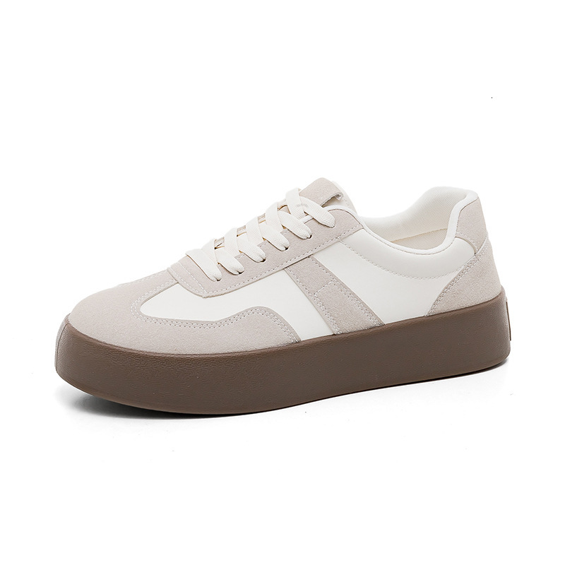 design Casual Shoes Pu Leather 3.5cm Thick Sole Sneakers for Men and Women with box free shipping