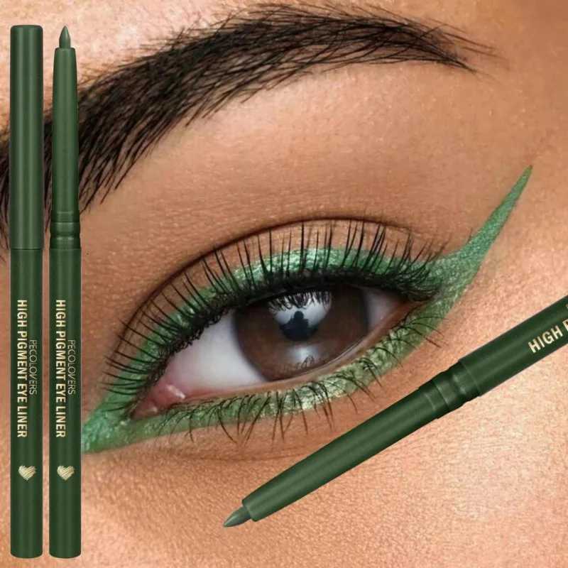 Multiple Colored Green and Red Waterproof and Sweatproof Eyeliner Glue Pen Eyeliner Stamp Eye LinerL251024