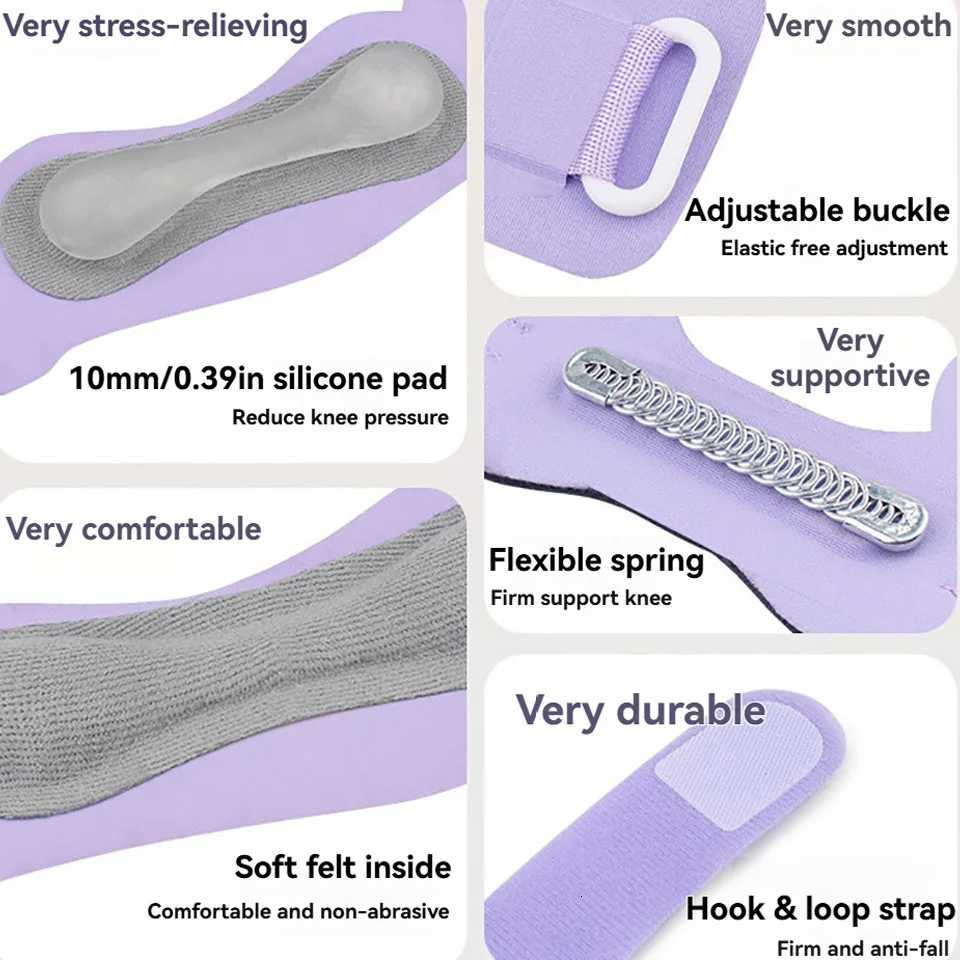 1Pcs Patella Strap Knee Joint Meniscus Sleeve Antisprain Patella Protection Strap Shockabsorbing Compression Brace BasketballW251024