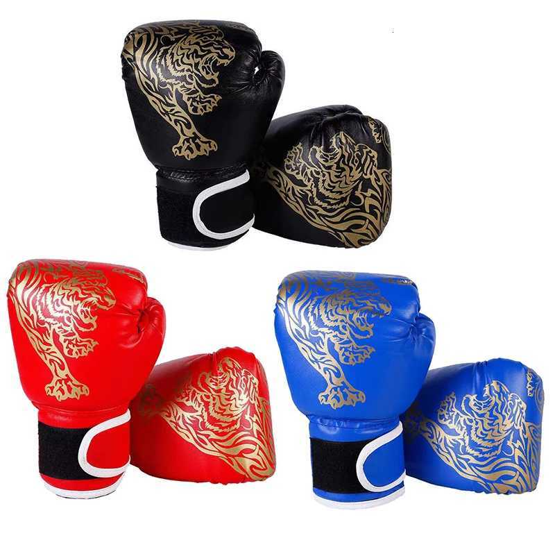ZZ Children Professional Boxing Gloves Breathable PU Leather Fighting Gloves Boxing Training Kickboxing Gloves For Sport Sandbag Y251023