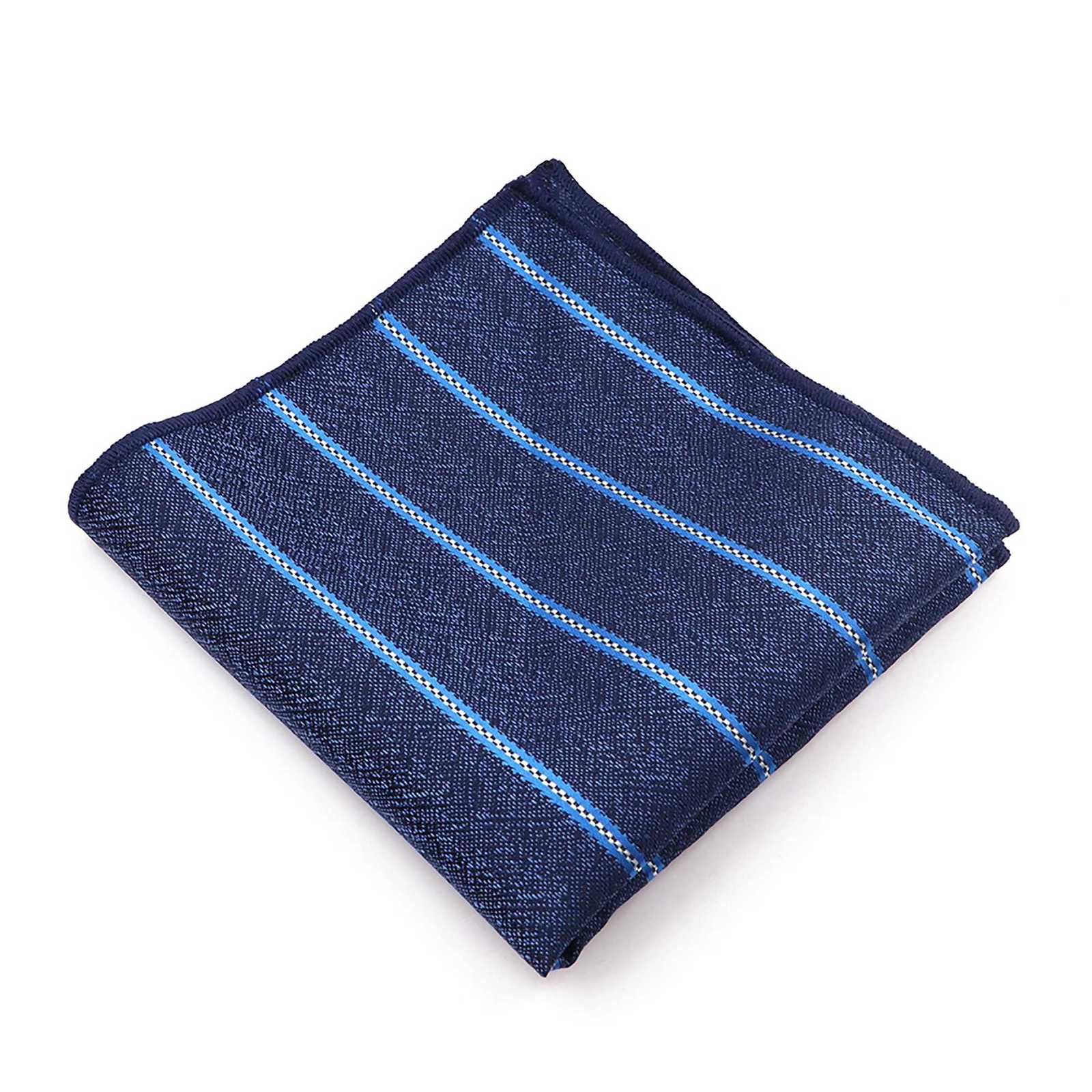 High Grade New Style Jacquard Woven Hanky Pocket Square Dot Striped ral Handkerchief Fit Formal Party Workplace Suit Gift Y251024