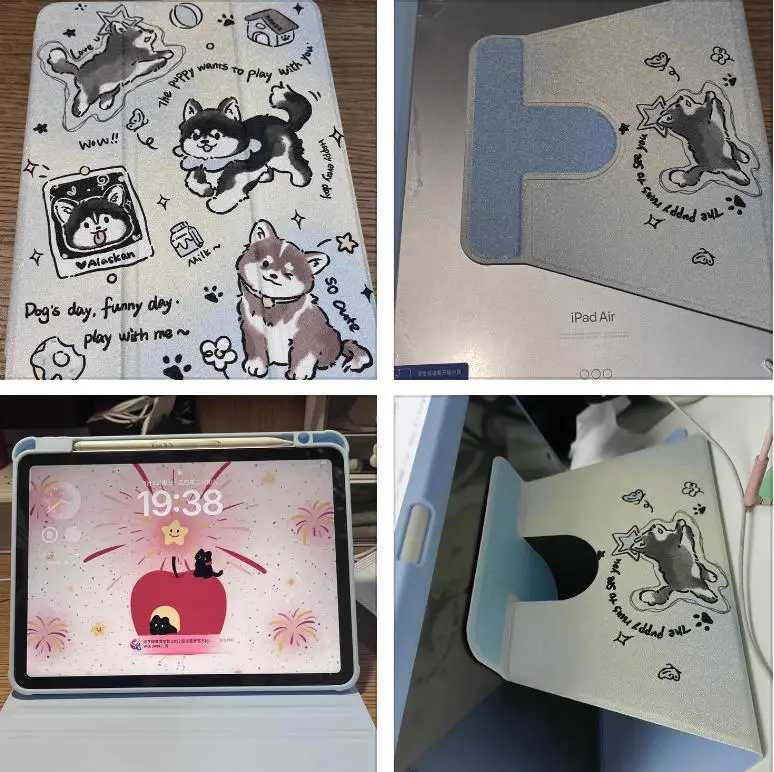 For iPad Case ipad A16 11in Air3 4 5 Mini 6 7 Tablet Cover Funda Ipad Pro 4 5 6 10th 11th Gen Rotating Anti Fall Protective caseXJ251024 - view 4