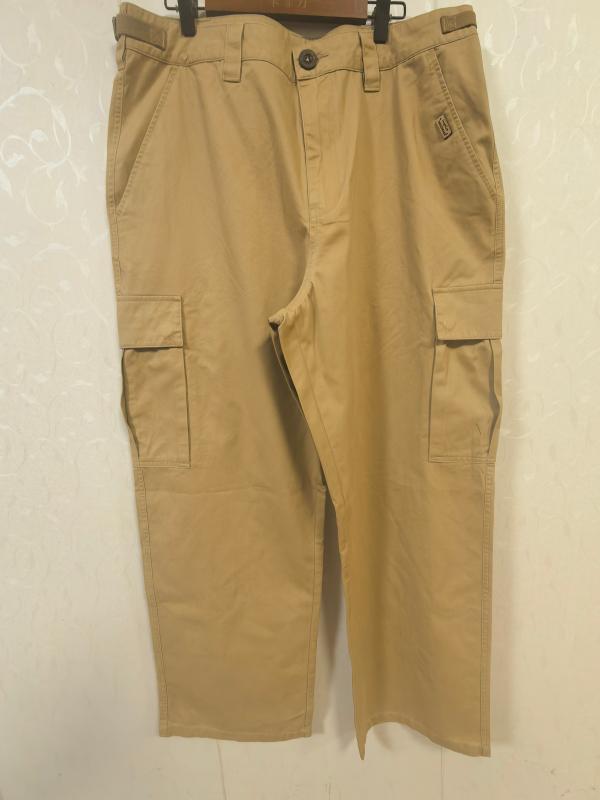 Men's Work Pants with Multiple Pockets Quick-Dry Cotton Twill Fabric Wholesale Custom