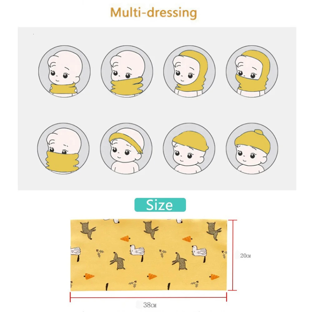 Winter Plush Children Neck Snood Ring Cotton Neckerchief Collar Baby Neck Scarf Muffler Girls Boys Autumn Winter Warm Breathable 251020