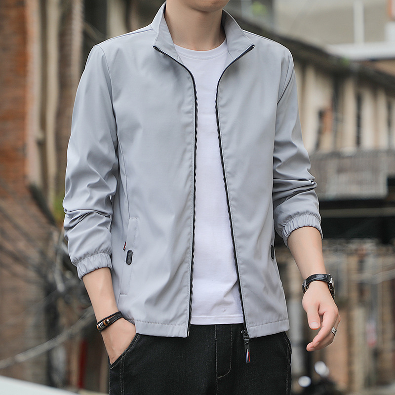 Stand Collar Jacket Men's Coat Designer Hoodie Jacket Tracksuit Men Polo Veste Coat Spring Autumn 2024 Casual Korean Style Plus Size Youth Studen