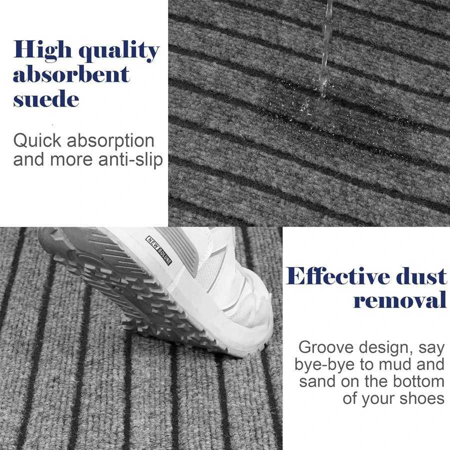 Striped rubber carpet door mat kitchen floor mat section door mat nonslip and waterproof easy to clean free to cut C251024