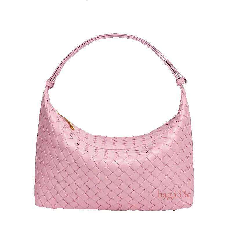 Hand-Woven Fashion Trend Single Shoulder Crossbody Casual Simple Handheld Lunch Box Bag
