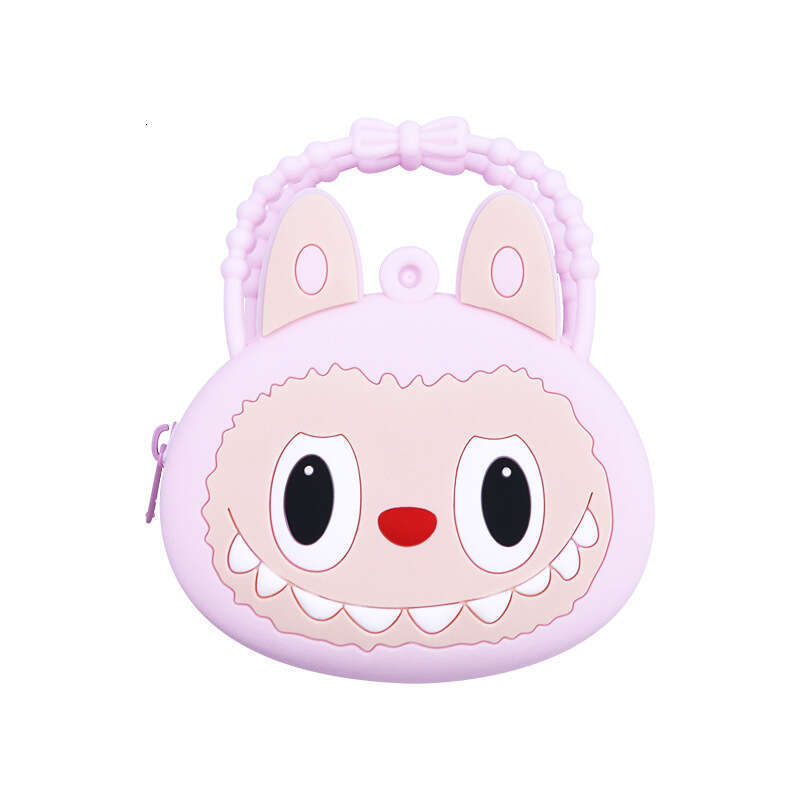 Hot Selling New Silicone Purse Mini LABUBU Small Handbag Cartoon Children's Coin Bag Designer Bags