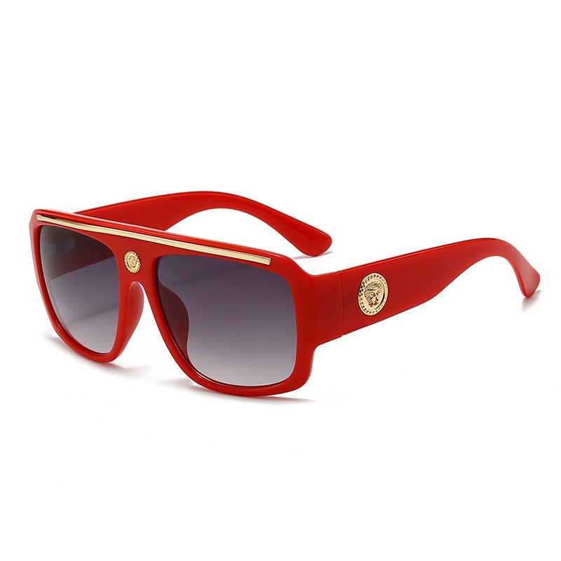 Designer Sunglasses For Women Men Oversized Sunglasses Fashion Classic Polarized Sunglasses Luxury Goggle Pilot PC Frame Oversized UV400 Eyewear K49