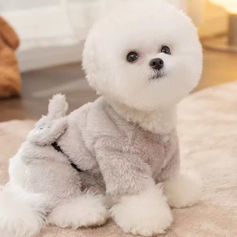 T1817 Luxury Fleece-Inspired Pet Garment - Versatile Size Fit For Your Favorite Canine Companion
