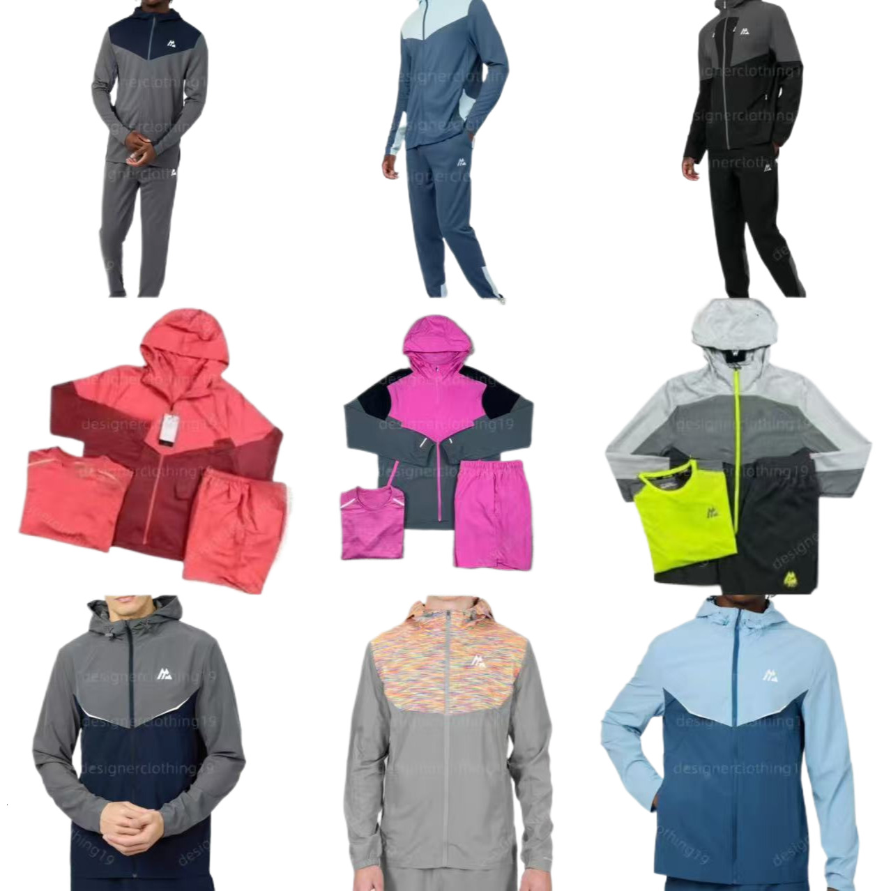 High quality Style monterex tracksuit Latest model tech 3-piece set montirexs Tracksuit Long-Sleeved Two-Piece Set sports fiess jogging suit quick sportswear222