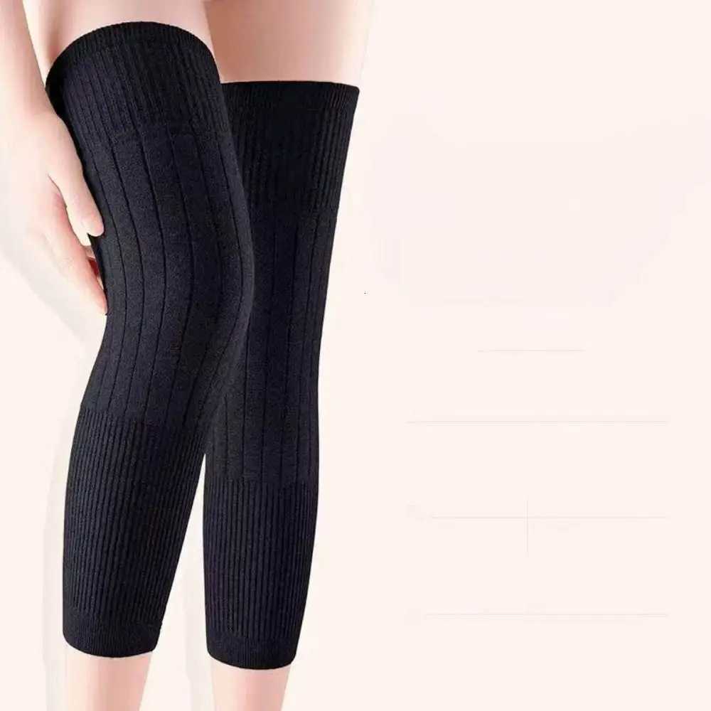 New Cashmere Wool Knee Brace Pads Protector BlackGrey Leg Warmers KneeCap Knee Warmers KneesW251024