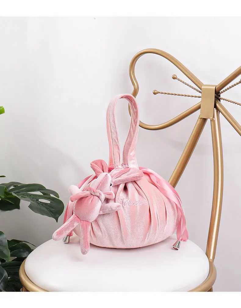 Lazy Makeup Bag Internet Celebrity Female Instagram Style Super Hot Cute Travel Portable Drawstring Toilet and Storage BagT251024