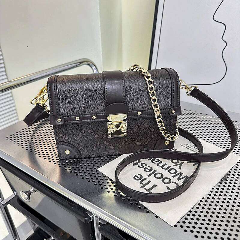 Designer bag Fashionable Women Messenger PU Leather Crossbody Shoulder Purse Handbag Ladies Casual Chic Everyday Bag