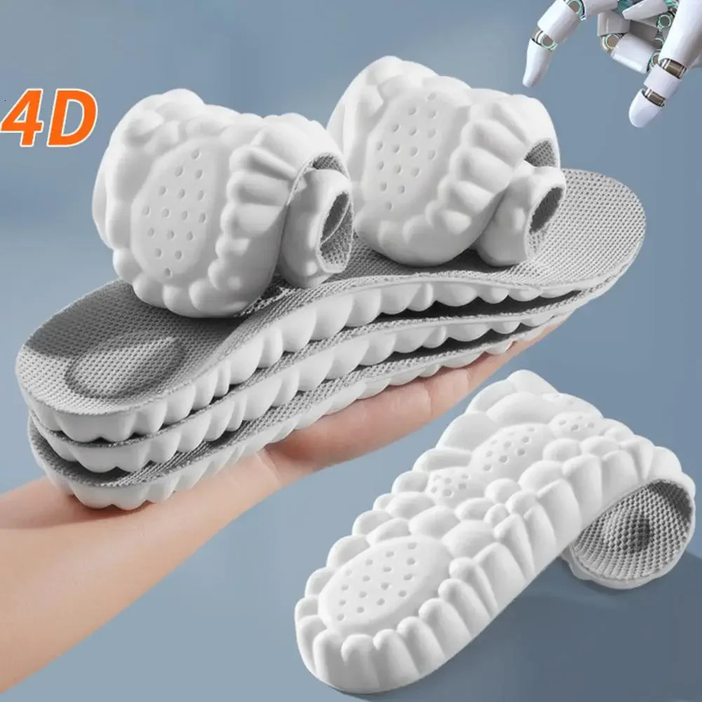 Memory Foam Insoles Cut to Fit Cloud Soles Breathable Inserts with Arch Support ShockAbsorbing Shoe Steppers for Sneakers251020