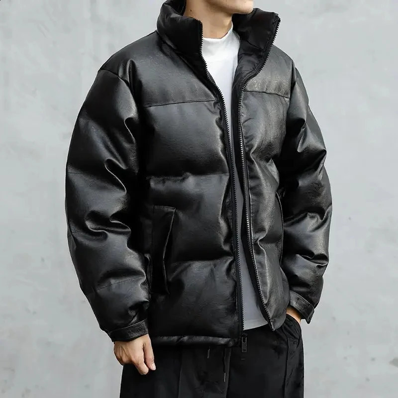 Thick Solid Color Mens Coats Winter Trend Male Jackets Warm Novelty In Clothes Offer On Fast Delvery Work Y2k Sale 251020