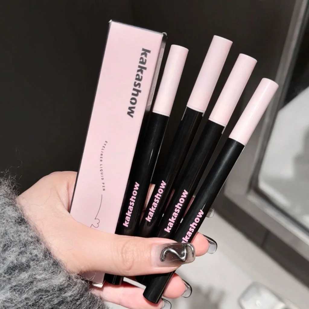 Waterproof Quick Dry Liquid Eyeliner Matte Black Brown Ultrathin Eyeliner Lower Eyelash Pen Lying Silkworm Longlasting MakeupL251024