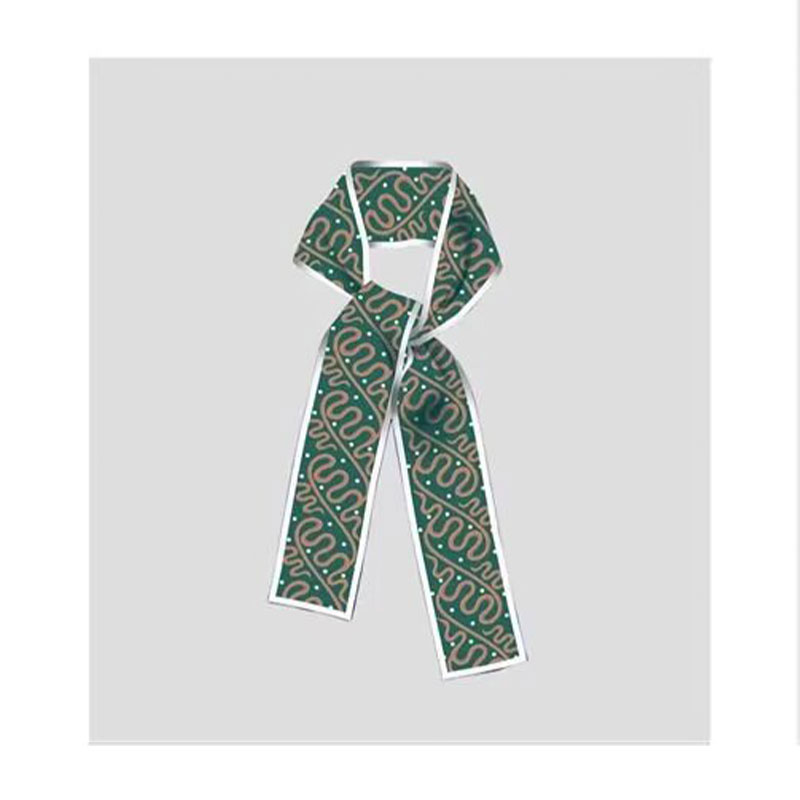 4. 8*120cm Dunhuang Themed Silk Scarf Ribbon Main Picture Decoration Craft Supplies For Party