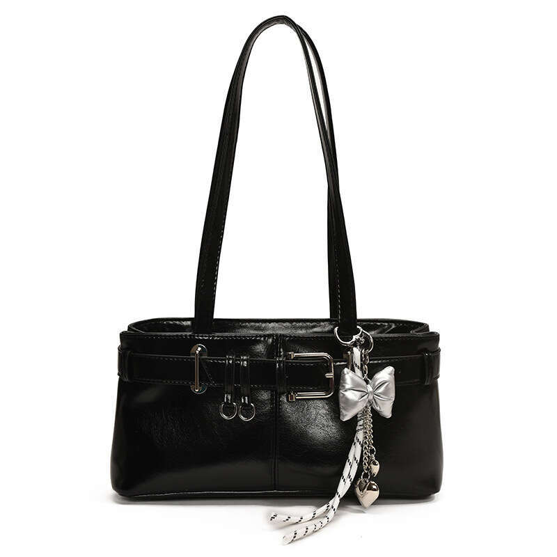 High-end Versatile Underarm for Women 2025 New Bowknot Handbag Fashionable Commuting Outing Shoulder Bag