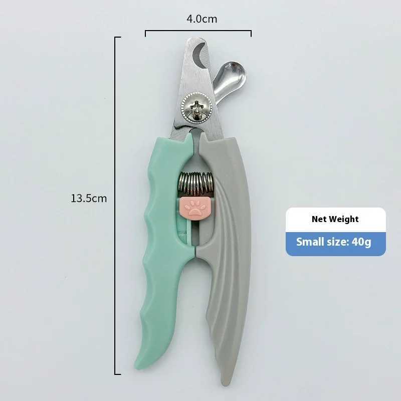 Professional Pet Nail Clipper Stainless Steel Cat Dog Nail Trimmer with Safety Stop Grooming Tool Sharp Blade Z20251024