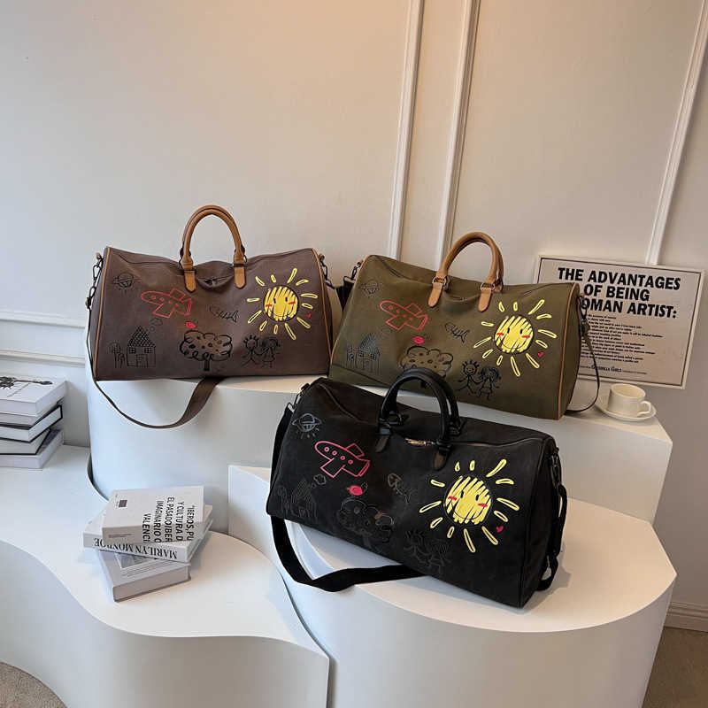 Sunflower Personalized Travel Bag Trendy Stylish Gym Bag Business Trip Outdoor Duffel Bag Casual Large Capacity Handbag
