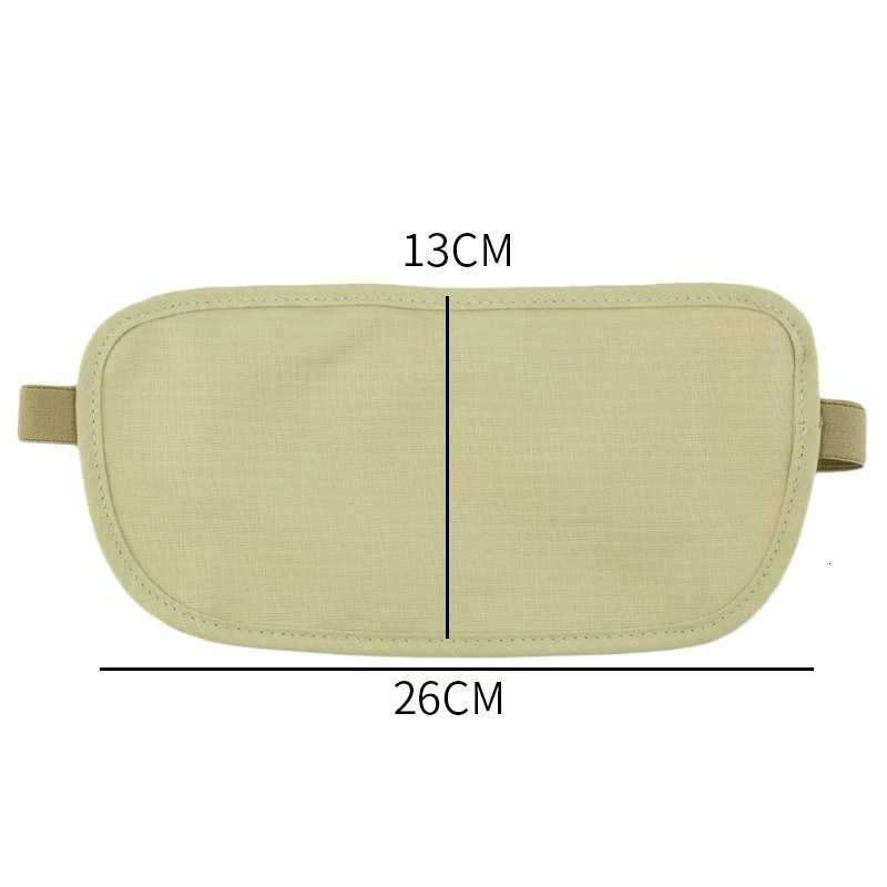 Invisible Travel Waist Packs Pouch for Passport Money Belt Bag Hidden Security Wallet Gift Chest PackL251024