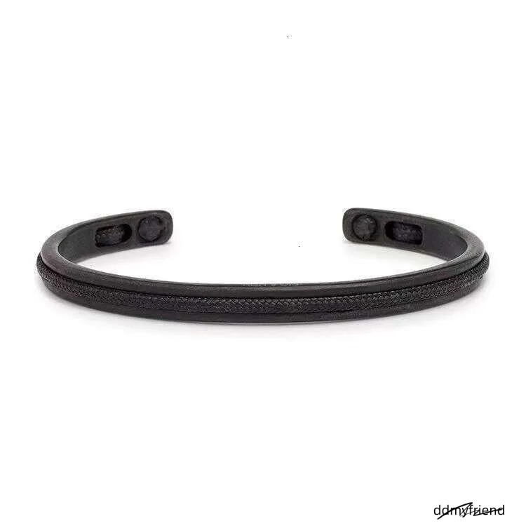Handwoven Red Rope - Open Design, Creative Couple Bracelet With Black Accents Ddmyfriend