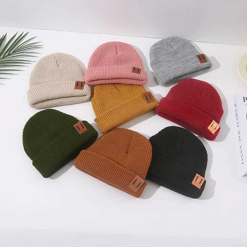 Winter Baby Knitted Hat Autumn Kids Beanie Children Cap for Girls Boys Infant Bonnet Hats Elastic Fashion Toddler Cap 14YL251024