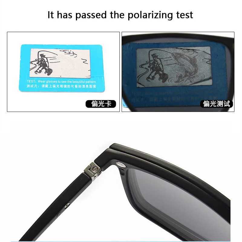 6 In 1 Polarized Sunglasses Men Women Magnetic Clip On Glasses TR90 Optical Prescription Eyeglass Frames Magnet Clips 2249T251024