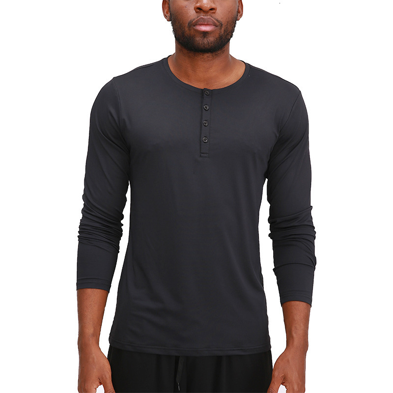 Long Sleeve Fitness Clothing for Men, Outdoor Sports Running Quick-Dry Breathable Basketball Training Fitness Wear, Breathable Quick-Dry