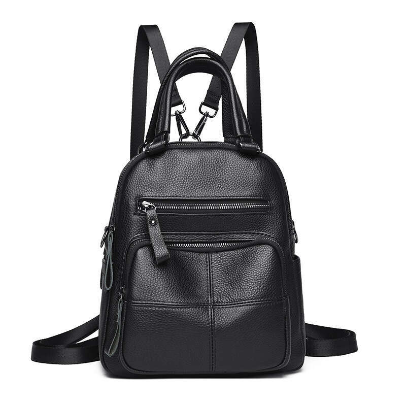 Star Genuine Leather Backpack New Women S Korean Version Multifunctional Single Shoulder Cowhide Travel Trendy Bag High Quality
