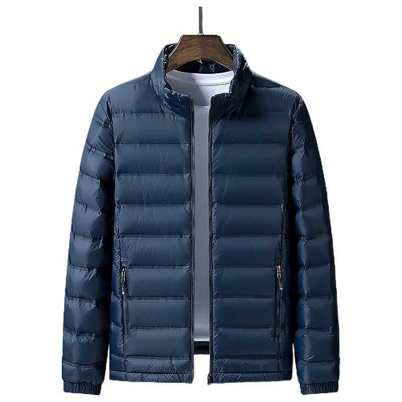 Men Winter New White Duck Down Jacket Warm Thick Stand Collar Windproof Puffer Jacket Men Casual High Quality Coat Male L8XL Z251024