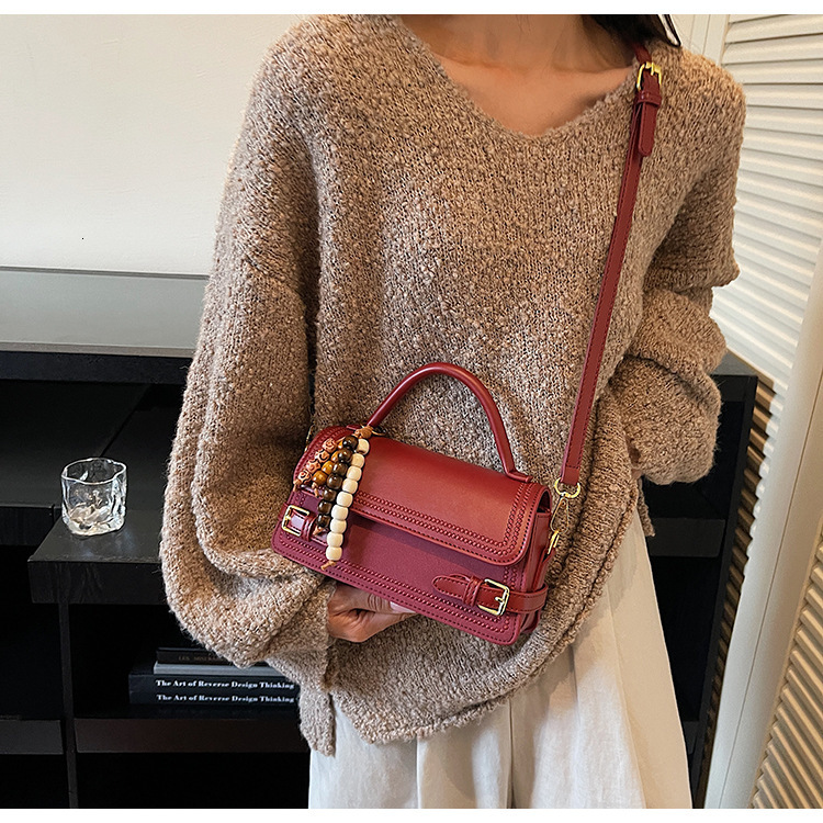 Luxury Brand Designer Bag Small Bag For Women, Autumn And Winter Versatile 2025 New Single Shoulder Crossbody Bag, Ins Style Handheld Small Square Bag