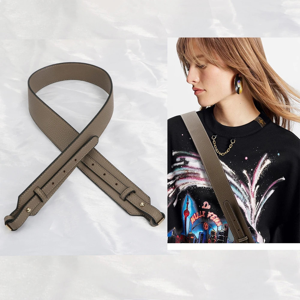 Genuine Leather Bag Strap for H Bag Adjustable Crossbody Bag Belts Women Handbag Handle Wide Shoulder Replacement Strap Custom 251022