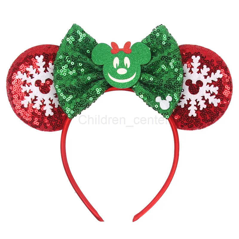 Disney Christmas-Themed Character Hat Set: Fun Accessories Including Candy Cane Stylized Mickey Mouse Ears