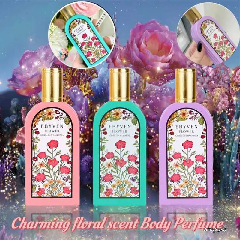 Floral Jasmine Gardenia Perfume For Women - Lasting Fresh, Natural Light Fragrance Deodorant, 30Ml Ddmylovely