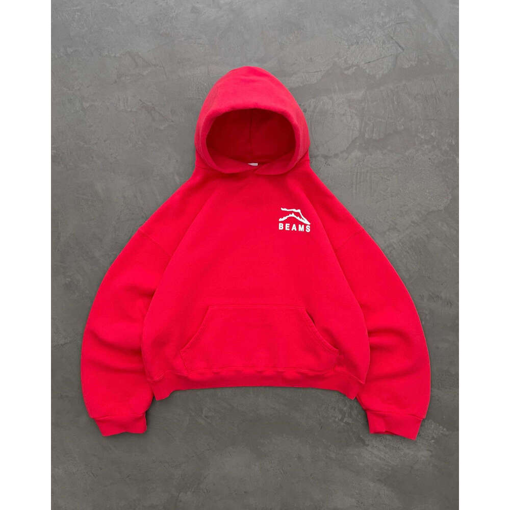 Casual Simple Couple Fashion Hoodie Trendy Brand Printed Loose Sweatshirt Sweatpants