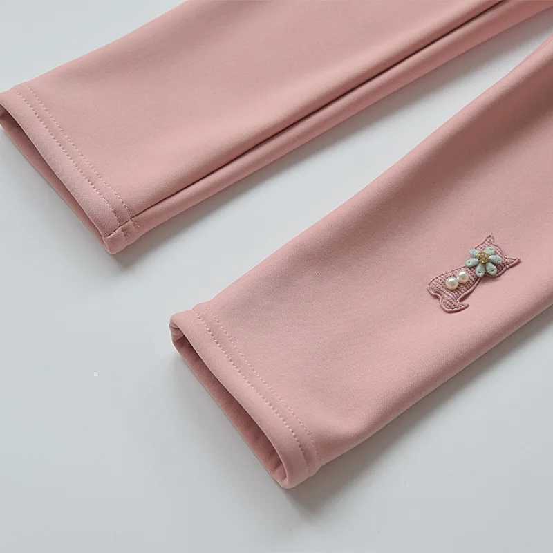 Kids FleeceLined Leggings Thick Warm Pants for Girls Childrens Winter Trousers Kids Leggings Baby Girl ClothesT251024