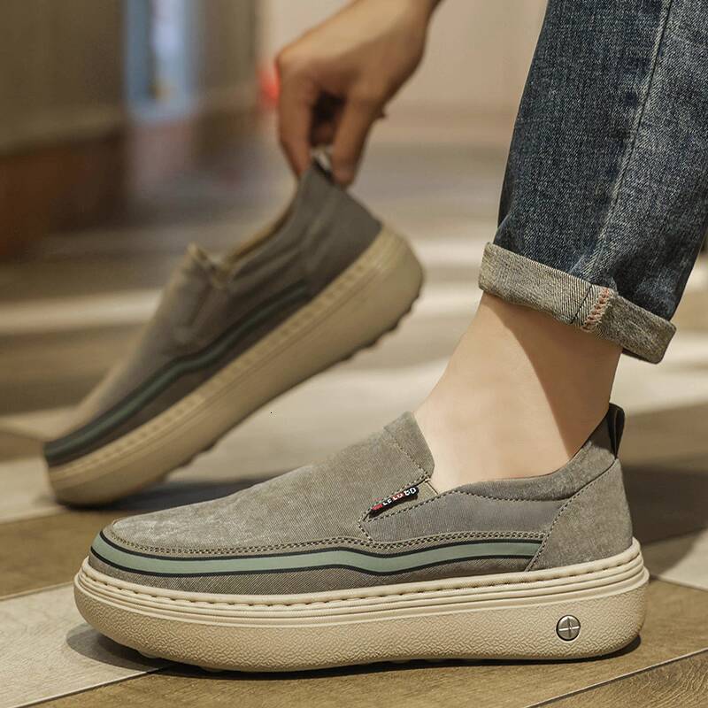 Paul Camel Men's Shoes 2026 New Autumn Breathable Slip-On Cloth Footwear Lightweight Design for Outdoor Sports & Casual Daily Wear