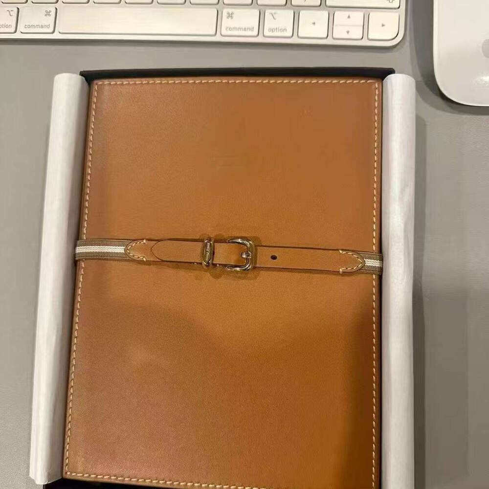 Notebook Journal Business Student Diary Thickened Leather Simple Design For College Students Office Use B5