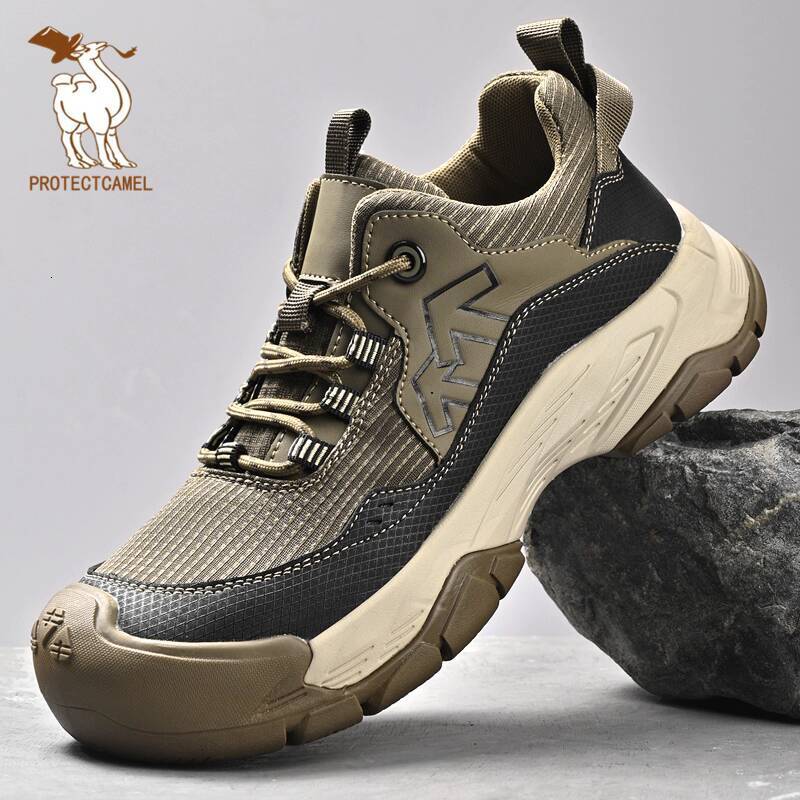 Paul Camel Professional Outdoor Shoes for Men Non-Slip Lightweight Breathable Hiking Footwear Ideal for Casual Sports & Climbing Trekking