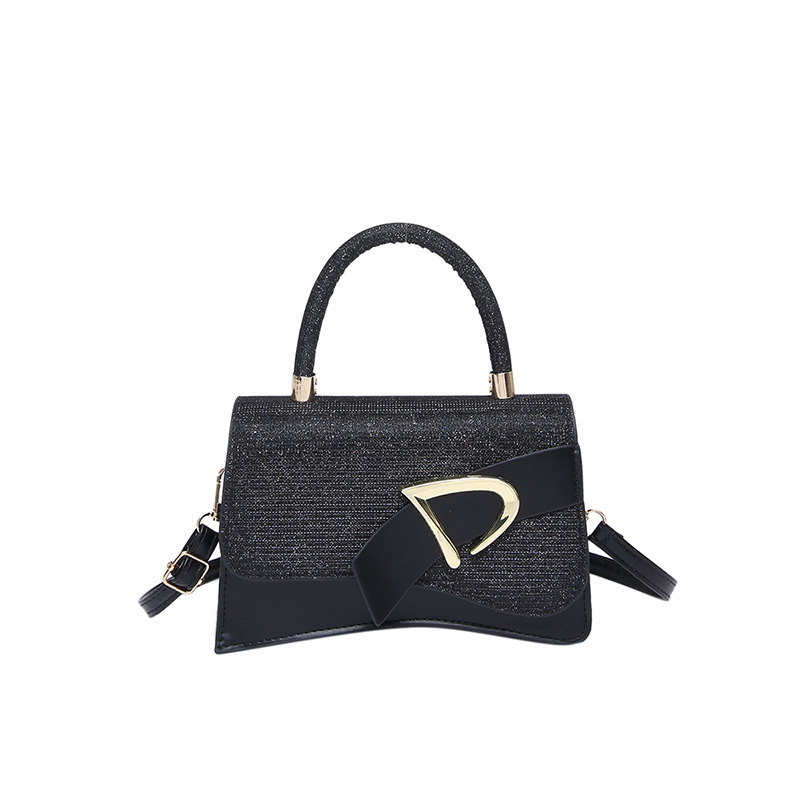 Designer free shipping Plaid tote bag women bag shoulder bag crossbody bag versatile large capacity handbag Handle-strong black plain