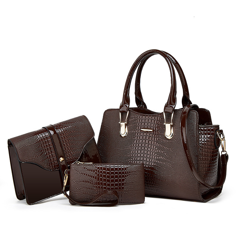 Luxury handbag designer bag autumn and winter new mother and daughter matching bag set three piece set fashionable and trendy women's shoulder ba