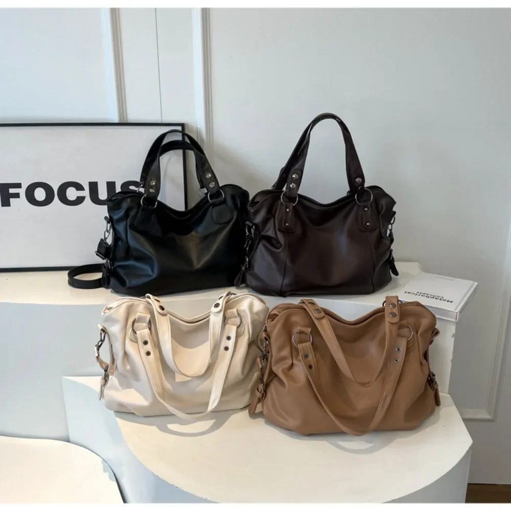 Female Hobo Handbag Large Capacity Shoulder Bags Big Stylsih Tote Bag Ladies Soft Leather Hobos Messenger Bags Women 251023