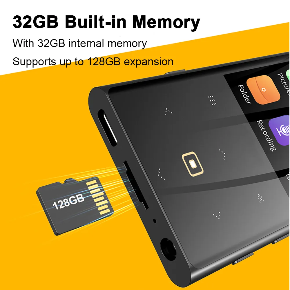 mp3 Walkman Music Player mp3 Small students who listen to songs read novels and play Bluetooth Price preferential benefit