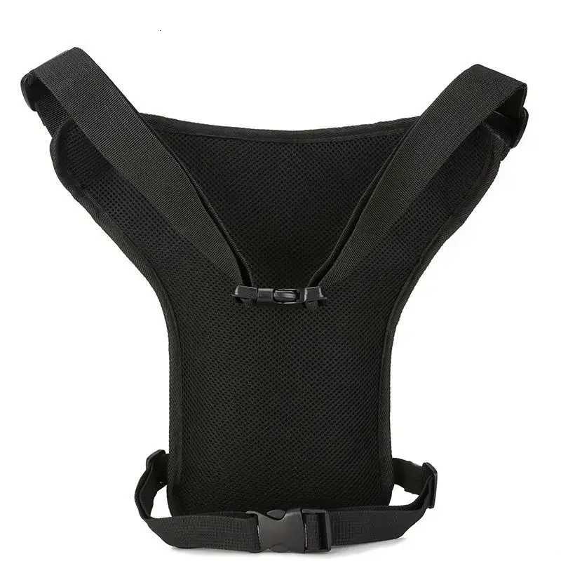 Rider Motorcycle Waist Leg Bag for Men Nylon Cross Body MultiPockets Male Messenger Shoulder Waist Fanny Pack BagsL251024
