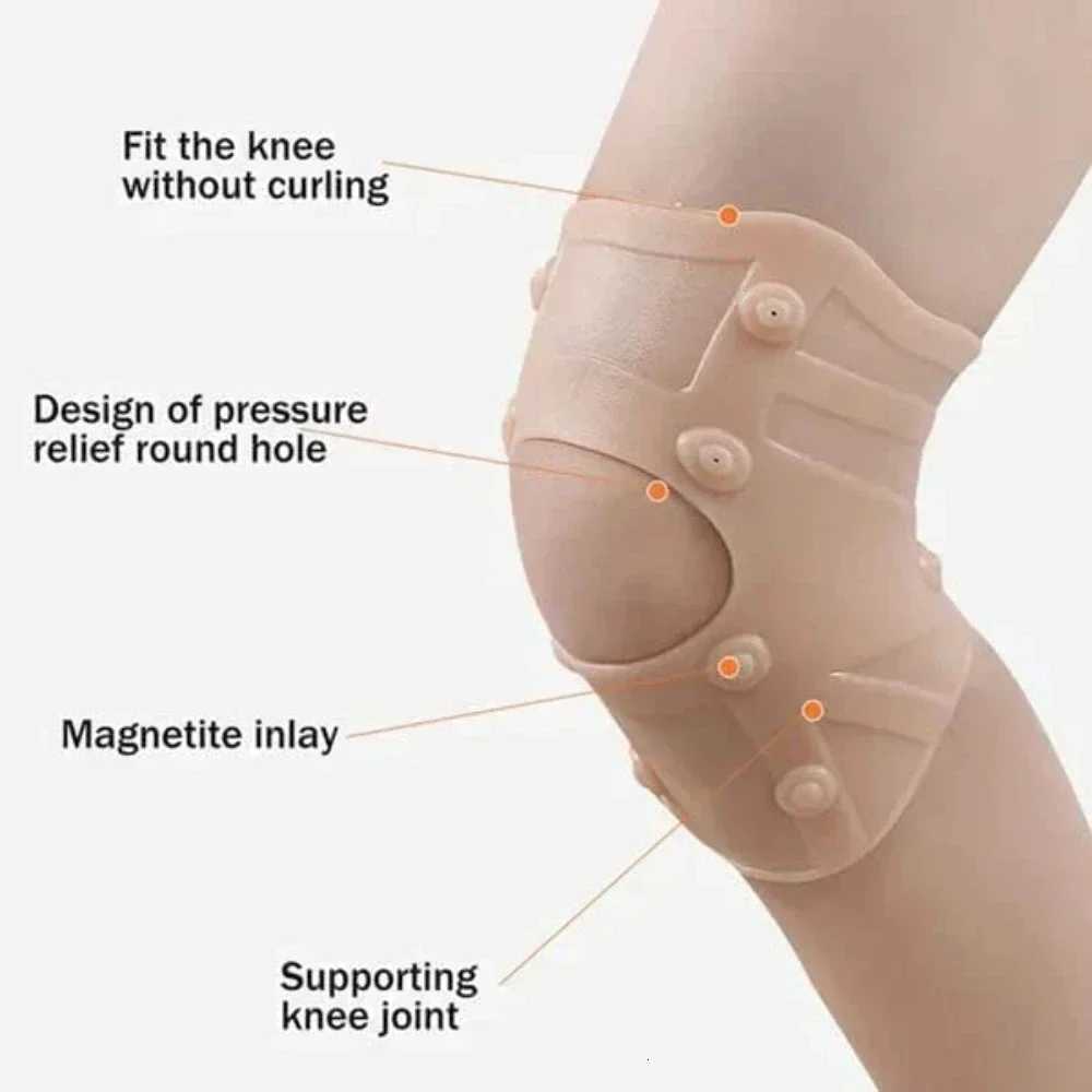 Knee Patella Massage Protector Magnetic Therapy Knee Pad Support Anti Arthritis Rheumatoid Pain Relief Muscle Pain And SpasmsW251024